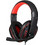 Andowl Q-925 Gaming Headset Over Ear Black Red
