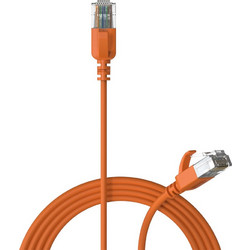 Procab U/UTP Cat.6 Καλώδιο Δικτύου Ethernet 1m Orange CSD-560OR-1
