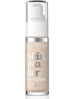 Claresa Skin Maker Full Coverage Smoothing 01 Porcelain Liquid Foundation 30gr