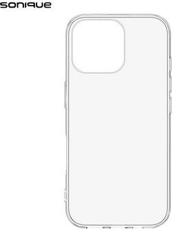 Sonique Crystal Clear Θήκη Σιλικόνης iPhone 16 Pro Max Transparent
