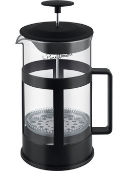 Καφετιέρα Lamart Press Γυάλινη Με Έμβολο 600ml Διάφανο/Μαύρο LT7060