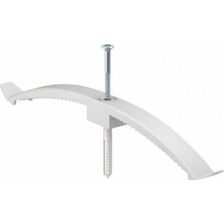 Elfix L220mm Πεταλούδα Διπλή - Χωράει καλώδια 16xNYM 3x1.5 σε Γκρί RAL7035