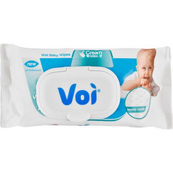 Voi Cream Lotion Μωρομάντηλα Χωρίς Οινόπνευμα 72τμχ