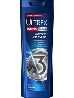 Ultrex Active Cleanse Σαμπουάν κατά της Πιτυρίδας 360ml