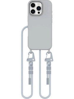 Tech-Protect MagNecklace MagSafe Θήκη με Λουράκι Crayon Grey (iPhone 16 Pro Max)
