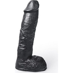 Hung System Mickey Ρεαλιστικό Dildo με Βεντούζα & Όρχεις 24cm Μαύρο