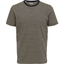 SELECTED-NORMAN STRIPE T-SHIRT
