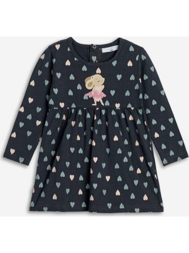 Βρεφικό φόρεμα for Funky Kids κορίτσι 6-24 μηνών 225-928100-1 Ανθρακί