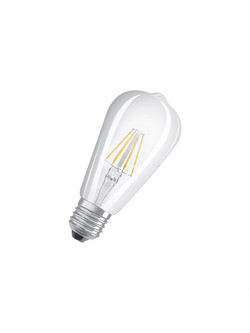 ΛΑΜΠΑ LED Ε27 ST64 6.5W 2700Κ FILAMENT EDISON OSRAM - 434400