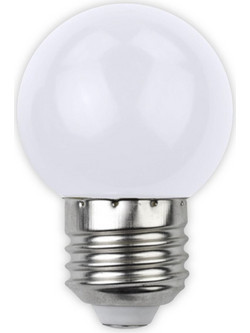Avide Λάμπα Led SMD 1W E27 Λευκό (ABDLG45-1W-W)