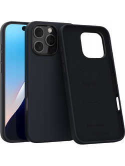 Θήκη Apple iPhone 16 Pro Max - Spacecase Pure Mag Σκληρή με MagSafe - Black (5905719112301)
