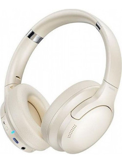 Wekome M11 Ασύρματα Bluetooth Ακουστικά Over Ear με Noise Cancelling Λευκά