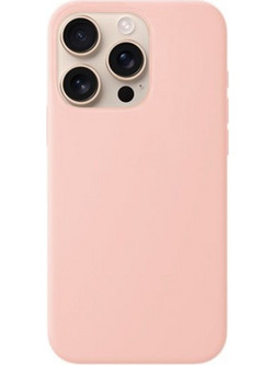 Θήκη Rubber Ενισχυμένης Σιλικόνης για iPhone 16 Pro Max Σομόν