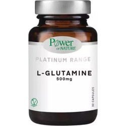 Power Health Platinum Range L- Glutamine 500mg 30 Κάψουλες