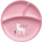 Stephen Joseph Πιάτο Σιλικόνης Unicorn Pink