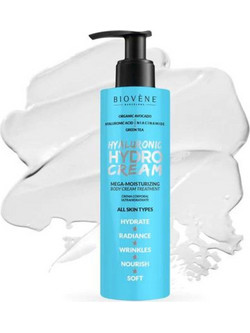 Biovene Hyaluronic Hydro Cream Ενυδατική Κρέμα Σώματος 200ml