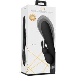 Vive Taka Rabbit Δονητής Rabbit 10cm Μαύρος