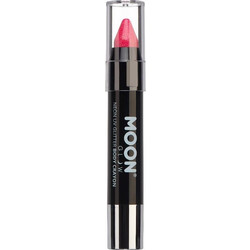 MOON ΜΟΛΥΒΙ BODY PAINTING NEON UV GLITTER PINK 3.2g M04007