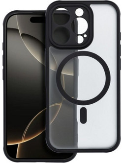 Is Tpu Full Matte Mag Iphone 16 Pro Max Black Backcover - (MAGFMIPH16PM)