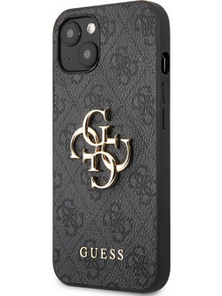 Guess Original PU 4G Metal Logo Θήκη iPhone 13 - Grey