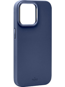 Puro Icon Mag Pro MagSafe Silicone Case for iPhone 15 Pro Max - Dark Blue