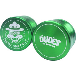 THE DUDES STAY GREEN GRINDER 60MM