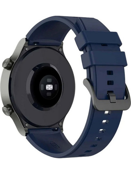Ανταλλακτικό Λουράκι Σιλικόνης Universal 20mm, μπλε/μαύρο