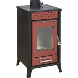 Gekas Metal MG 300 Red Ατσάλινη Ξυλόσομπα 15kW