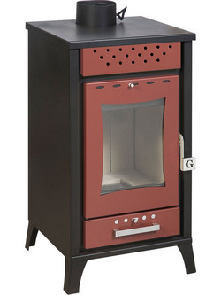 Gekas Metal MG 300 Red Ατσάλινη Ξυλόσομπα 15kW