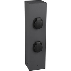 Πολύμπριζο Κήπου Trio Lighting GARDEN SOCKET 9964-42 Ανθρακί (Anthracite)