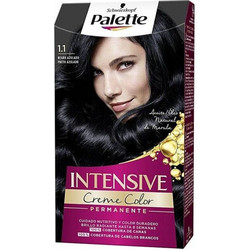 Schwarzkopf Palette Intensive Color Creme 1.1 Μπλε Μαύρα Μόνιμη Βαφή Μαλλιών