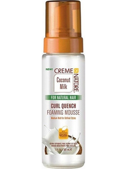 Creme Of Nature Quench Foaming Αφρός Μαλλιών για Μπούκλες Δυνατό Κράτημα 205gr