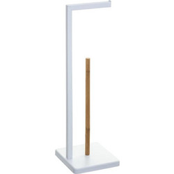 Βάση Χαρτιού Τουαλέτας 5Five White 20x20x64.5cm 160925A