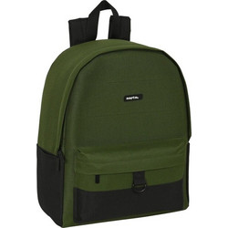 Safta Dark Forest Backpack Laptop 14.1" Black Cypress