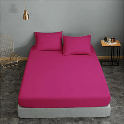 Komvos Σεντόνι Υπέρδιπλο 220x240 Home Fuchsia