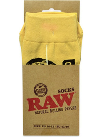 Raw Ανδρικές Κάλτσες Κίτρινες 42-46