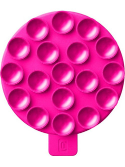 Στήριγμα Cellular Line Bubble Double Suction Cup - Pink