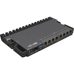 Mikrotik RB5009UPR+S+IN wired router 2.5 Gigabit Ethernet, Gigabit Ethernet Black
