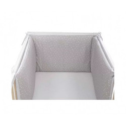Bubaba Πάντα Κούνιας Γκρι 40x190cm