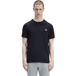 FRED PERRY M RINGER T-SHIRT - M3519-Q324-608 BLUE