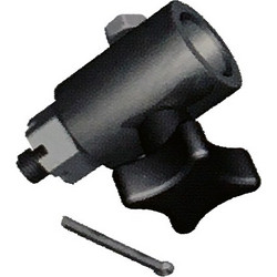 Hensel Mounting Shell with 3/8'' tread and locknut for flash units of other brands