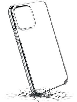 Puro Cover, PC+TPU, Clear, for iPhone 13 Pro Max 6.7" Transparent