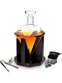 Diamond Decanter - Πολυτελής Καράφα με Διαχρονική Αίσθηση Κομψότητας