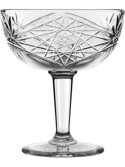 Libbey Ποτήρι Κοκτέιλ Γυάλινο Κολωνάτο Hobstar 250ml 37.20054