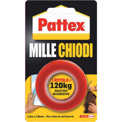 ΤΑΙΝΙΑ ΔΙΠΛΗΣ ΟΨΕΩΣ 1,5m X 19mm Pattex