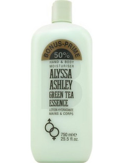Alyssa Ashley Green Tea Essence Hand & Body Ενυδατική Lotion Σώματος 750ml