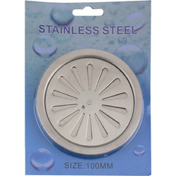 ΣΧΑΡΑΚΙΑ ΣΙΦΩΝΙΟΥ INOX Φ100mm (ΚΑΡΤΕΛΑ)
