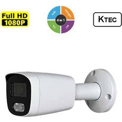Ktec E200W 2.8mm IP Κάμερα Ασφαλείας 1080p Full HD Αδιάβροχη