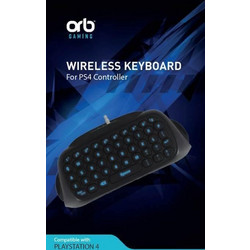 Playstation 4 Controller Keyboard Blue Blacklit - PlayStation 4