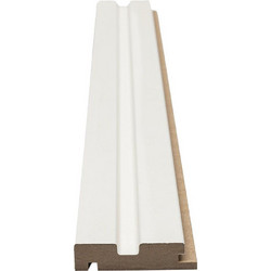 Πηχάκι Διπλό Έναρξης 502040 Beat St 16mm 6,65x275cm White New Plan Mdf